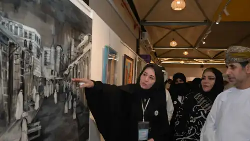 جانب من المعرض