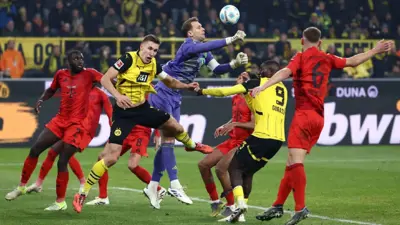 مباراة بروسيا دورتموند وبايرن ميونخ في الدوري الألماني