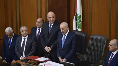 نبيه بري في كلمة إلى جانب جوزيف عون