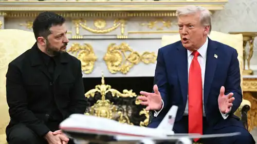 لقاء سابق بين ترامب وزيلينسكي