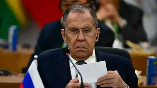 وزير الخارجية الروسي، سيرجي لافروف