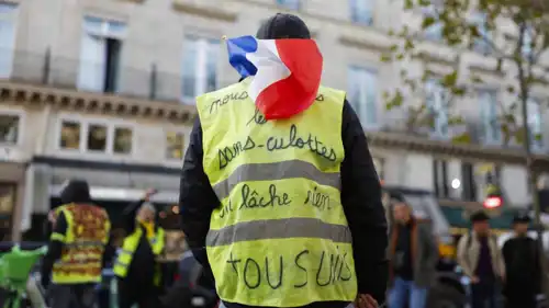 احتجاجات سابقة في فرنسا