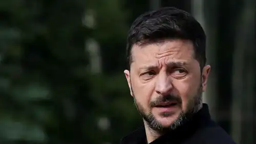 الرئيس الأوكراني فولوديمير زيلينسكي