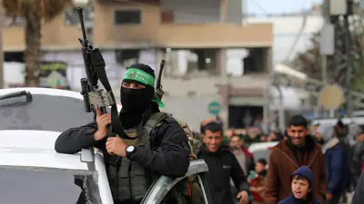 أحد عناصر كتائب عز الدين القسام