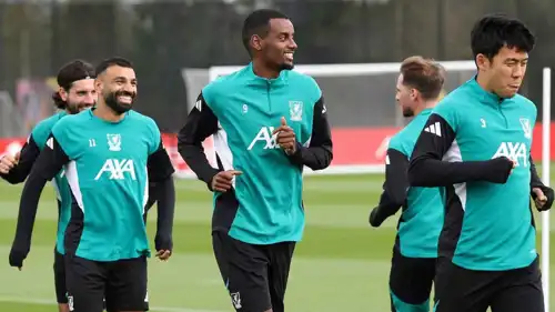 إيزاك يعود لتدريبات ليفربول