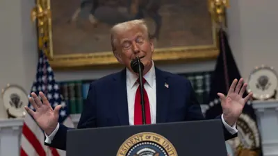 الرئيس الأمريكي دونالد ترامب