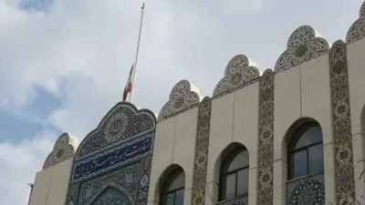مبنى السفارة الإيرانية في دمشق