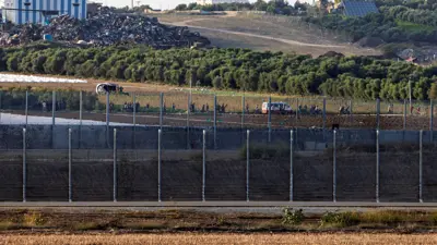 الحدود بين إسرائيل وقطاع غزة