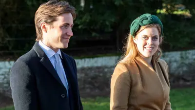 الأميرة بياتريس وزوجها إدواردو