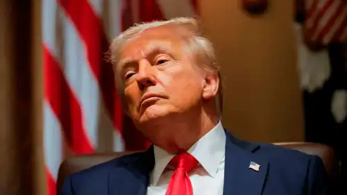  الرئيس الأمريكي دونالد ترامب 