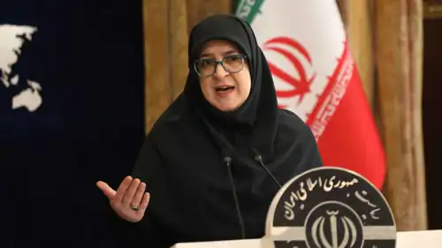 المتحدثة باسم الحكومة الإيرانية، فاطمة مهاجراني