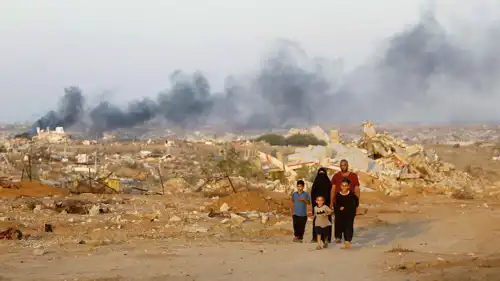 مشهد من غزة