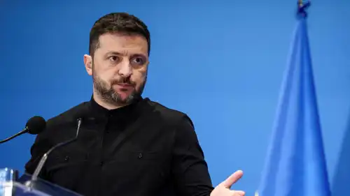 الرئيس الأوكراني فولوديمير زيلينسكي