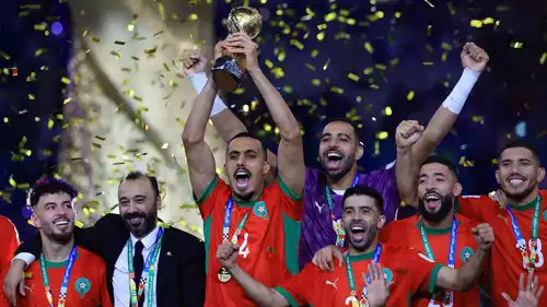 منتخب المغرب بطل كأس العرب