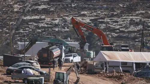 التوسع الاستيطاني في الضفة الغربية