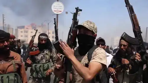 عناصر من قوات العشائر في السويداء