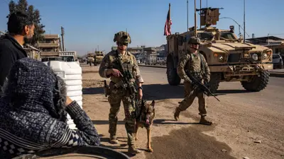 قوات أمريكية في شرق سوريا 