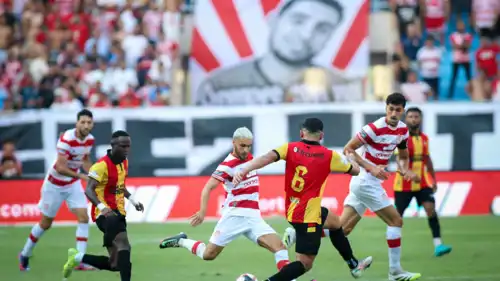 مباراة الإفريقي والترجي الجرجيسي