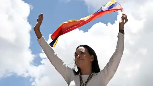 زعيمة المعارضة الفنزويلية ماريا كورينا ماتشادو