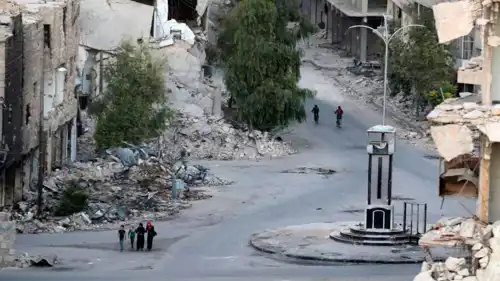 حيّ طريق الباب في حلب، سوريا