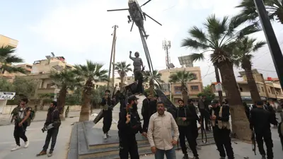 عناصر من الأمن السوري في دمشق