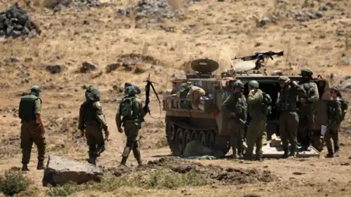 قوات إسرائيلية قرب الحدود السورية