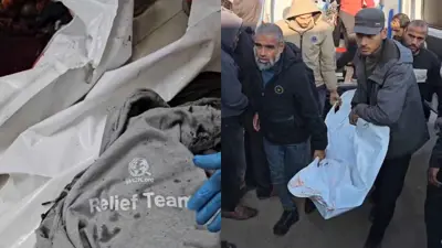 خلال نقل جثامين الضحايا