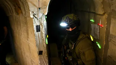 أنفاق حركة حماس في قطاع غزة