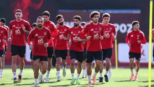 لاعبو الأهلي المصري