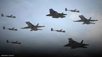 معركة جوية بين إسرائيل وحزب الله