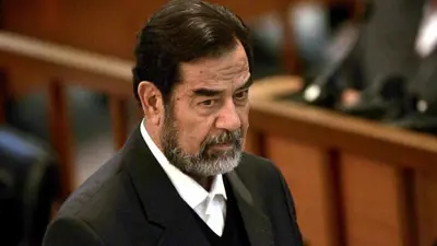 الرئيس العراقي الأسبق صدام حسين
