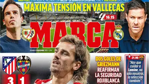 غلاف صحيفة ماركا