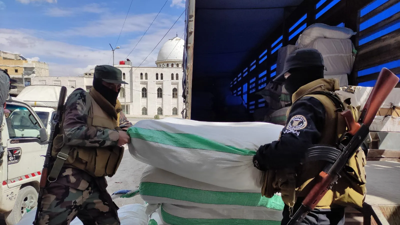 افراد إدارة مكافحة المخدرات في سوريا