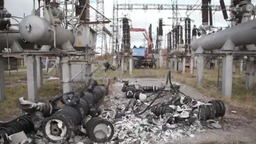 تضرر محطة زابوريجيا جراء الحرب الروسية الأوكرانية