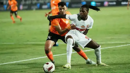 مباراة الزمالك وفاركو في الدوري المصري