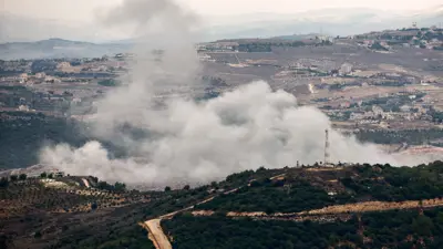 قصف سابق على جنوب لبنان