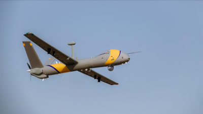 طائرة مسيرة لمليشيا حزب الله اللبناني