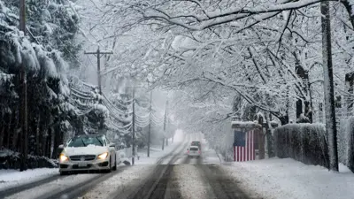 عاصفة ثلجية بالولايات المتحدة