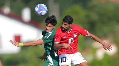 مباراة ودية بين مصر والعراق