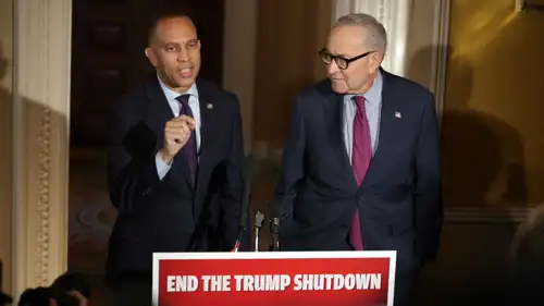 زعيما الديمقراطيين في مجلسي الشيوخ والنواب الأمريكيين