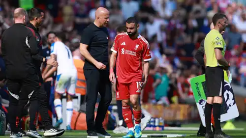 إصابة محمد صلاح 