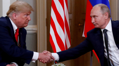 ترامب وبوتين 