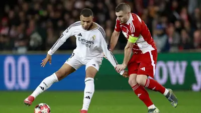 مباراة ريال مدريد وستاد بريست الفرنسي