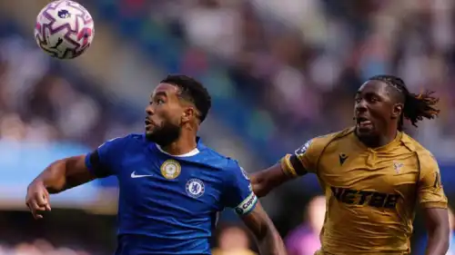 مباراة تشيلسي وكريستال بالاس