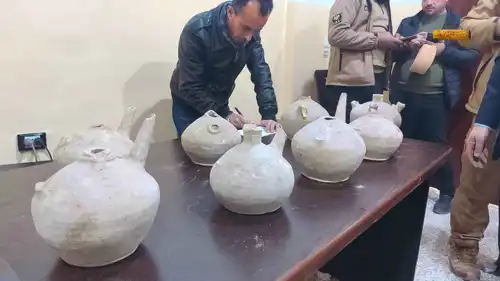 الوفد خلال جولته