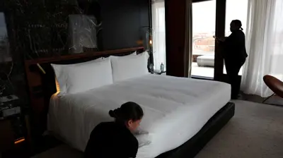 غرفة فندقية