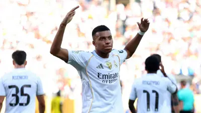 كيليان مبابي نجم ريال مدريد