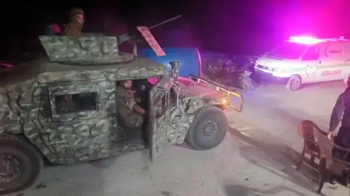 الجيش اللبناني في محيط المنزل المستهدف