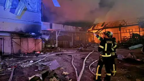 كوادر الإسعاف الأوكرانية