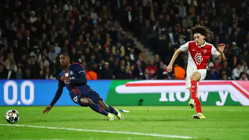 مباراة باريس سان جيرمان وموناكو